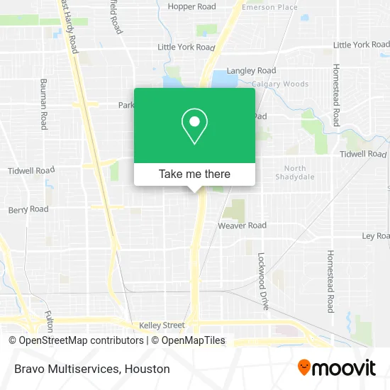 Bravo Multiservices map