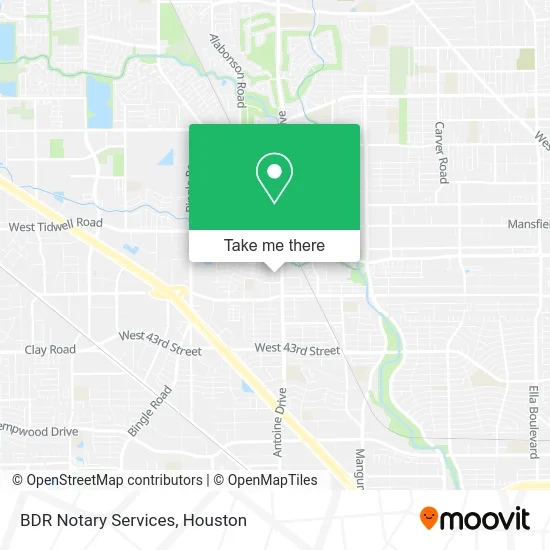 BDR Notary Services map