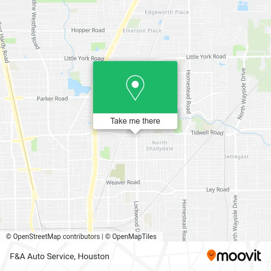 F&A Auto Service map