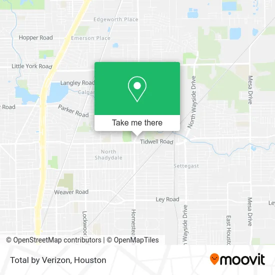 Total by Verizon map