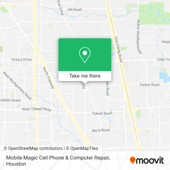 Mapa de Mobile Magic Cell Phone & Computer Repair