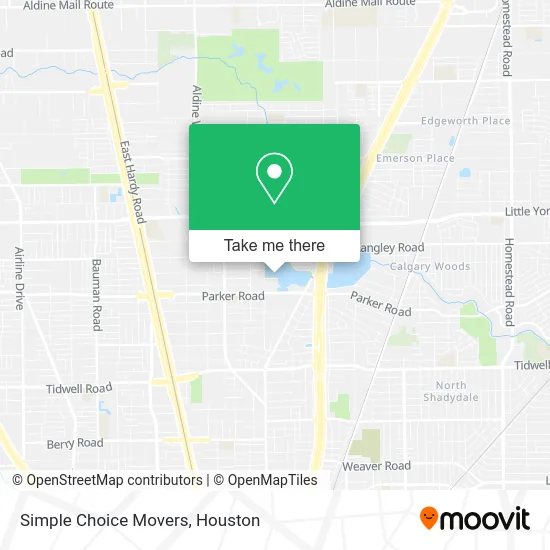 Simple Choice Movers map