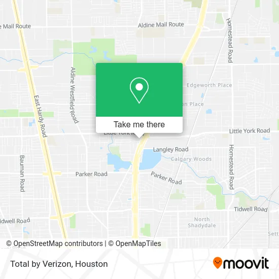 Total by Verizon map