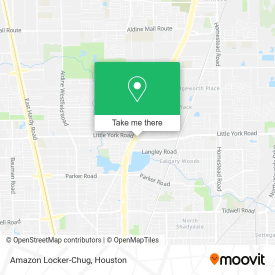 Mapa de Amazon Locker-Chug