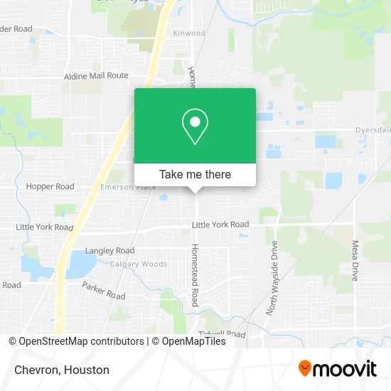 Chevron map