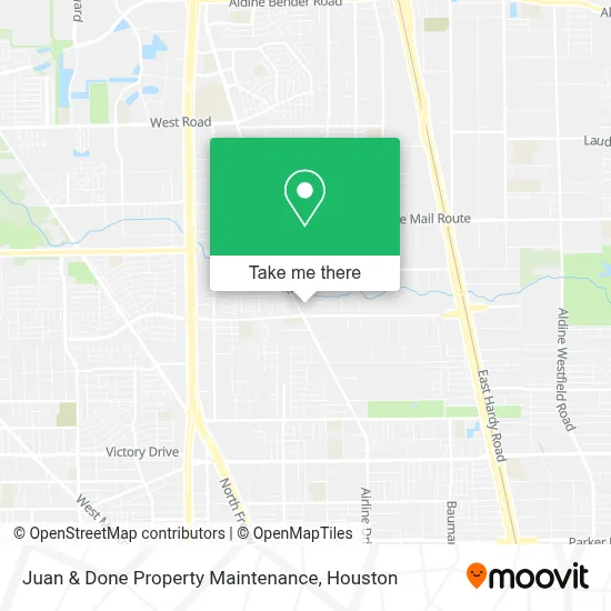 Juan & Done Property Maintenance map