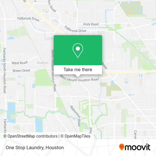 One Stop Laundry map