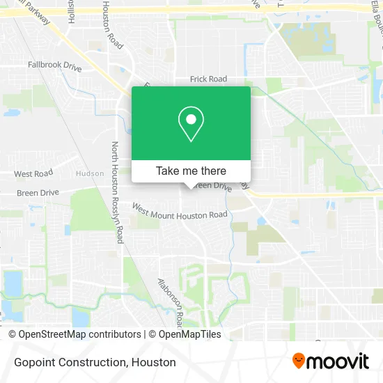 Gopoint Construction map