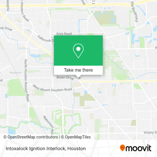 Intoxalock Ignition Interlock map