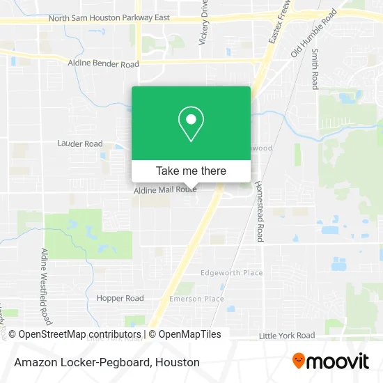 Amazon Locker-Pegboard map