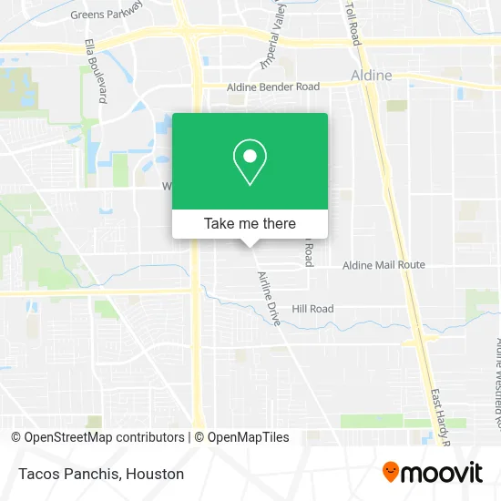 Tacos Panchis map