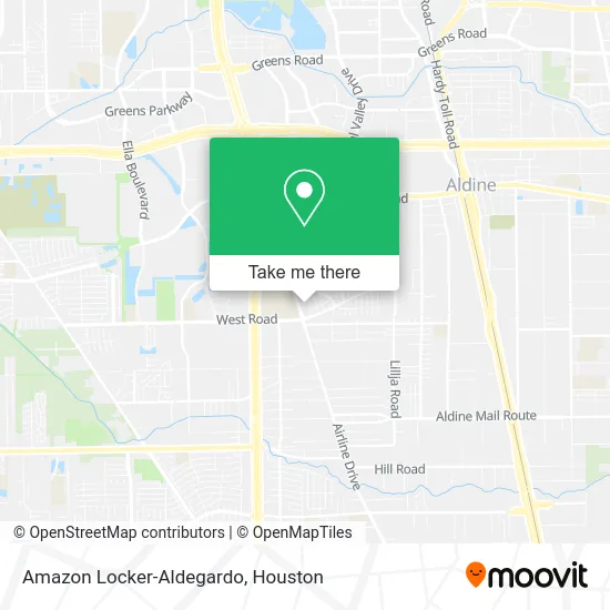 Amazon Locker-Aldegardo map