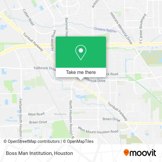 Boss Man Institution map