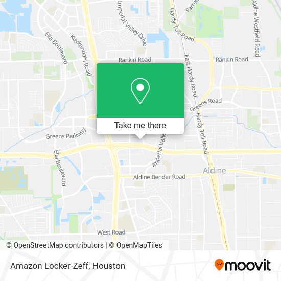 Amazon Locker-Zeff map