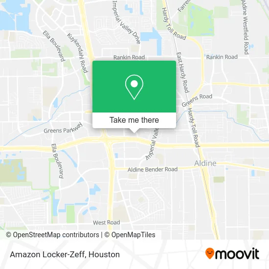 Amazon Locker-Zeff map