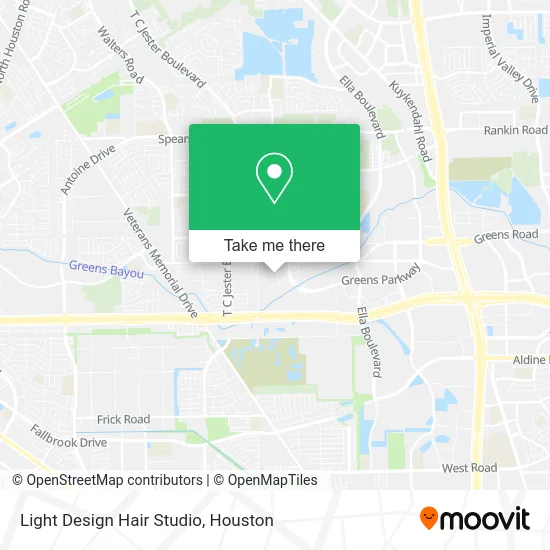 Light Design Hair Studio map