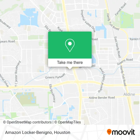 Amazon Locker-Benigno map