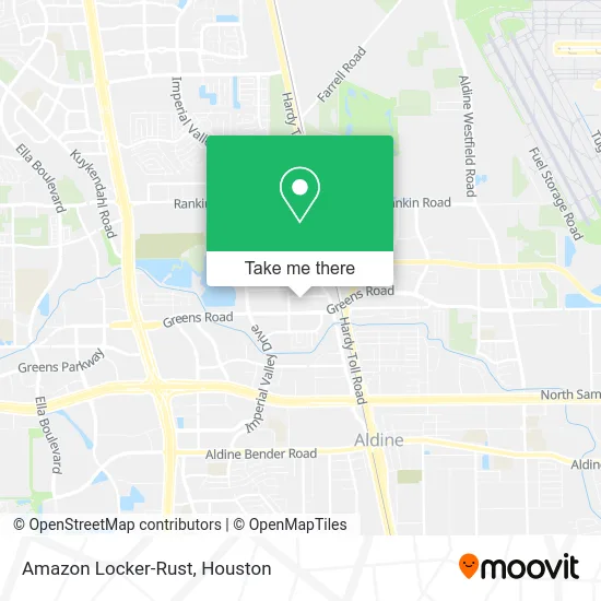 Amazon Locker-Rust map