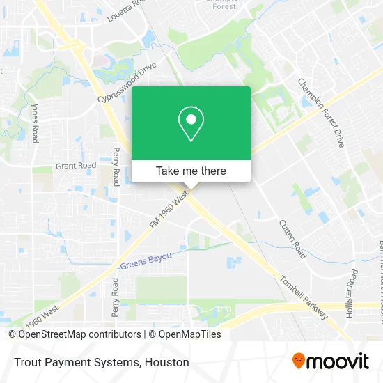 Trout Payment Systems map