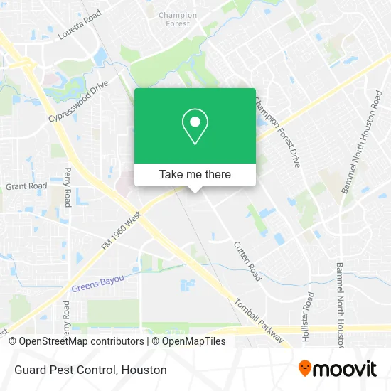 Guard Pest Control map