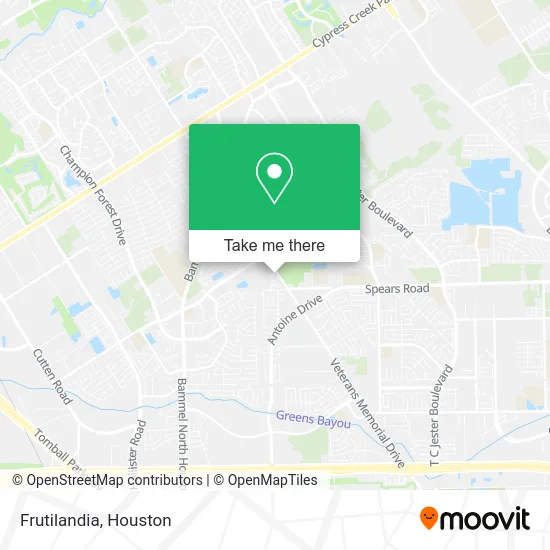 Frutilandia map