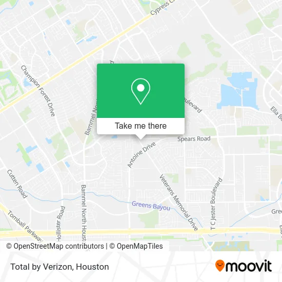 Total by Verizon map