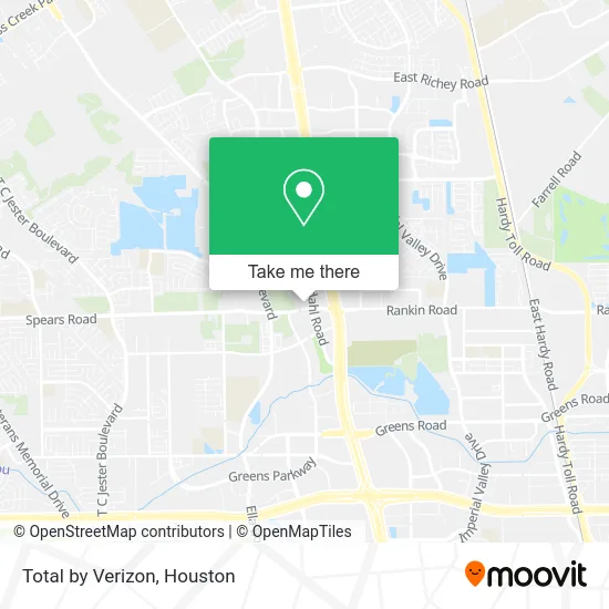Total by Verizon map