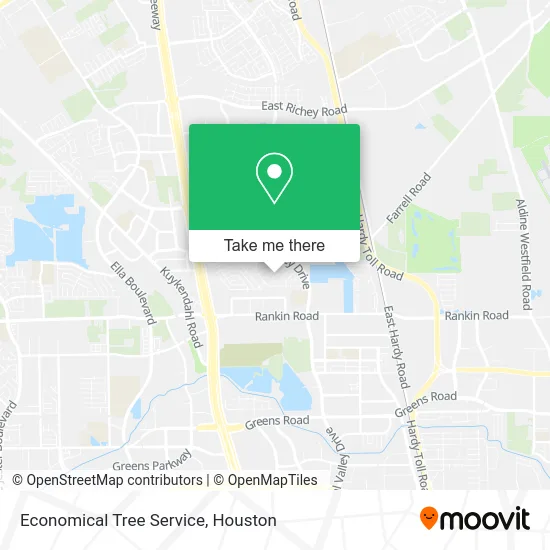 Economical Tree Service map
