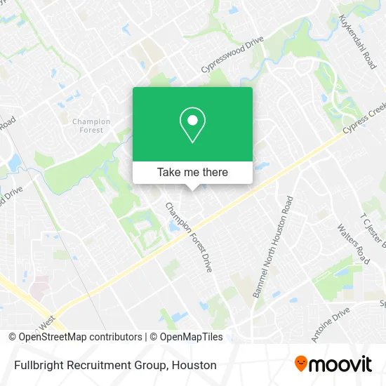Fullbright Recruitment Group map