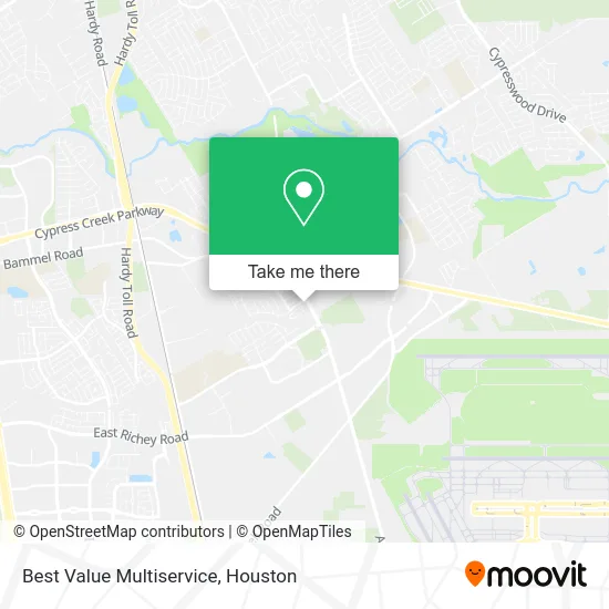 Best Value Multiservice map