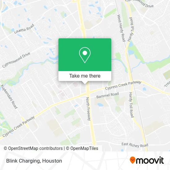 Blink Charging map
