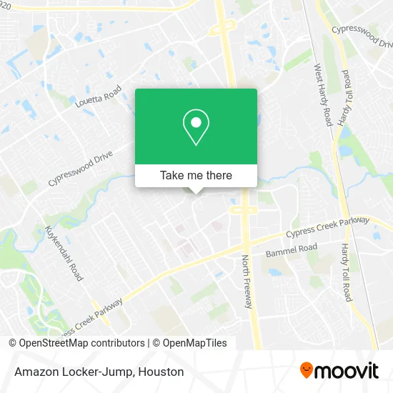 Amazon Locker-Jump map