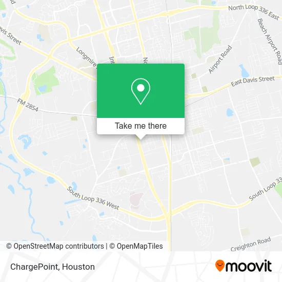 ChargePoint map