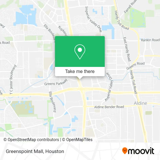 Greenspoint Mall map