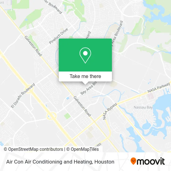 Air Con Air Conditioning and Heating map