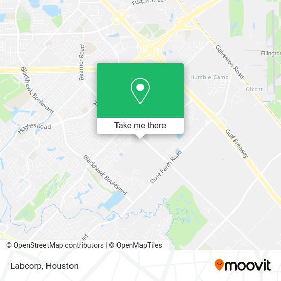 Labcorp map