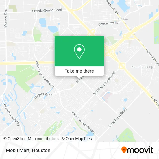 Mobil Mart map