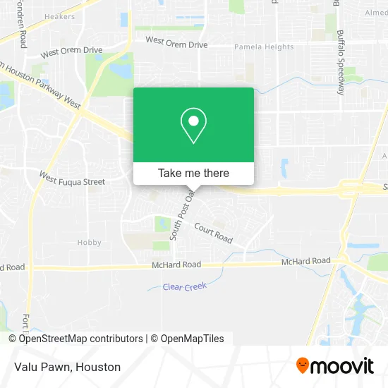 Valu Pawn map