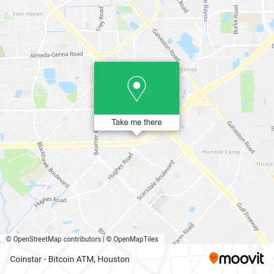 Coinstar - Bitcoin ATM map