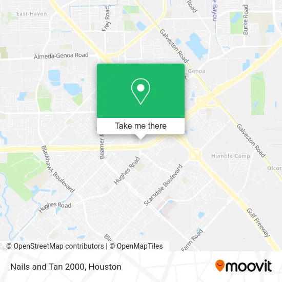 Nails and Tan 2000 map