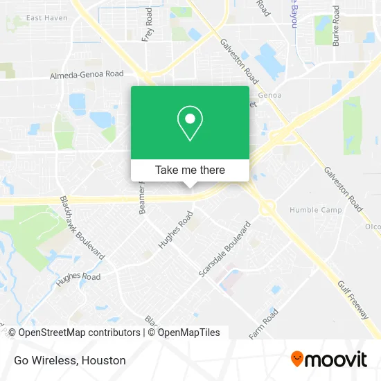 Go Wireless map