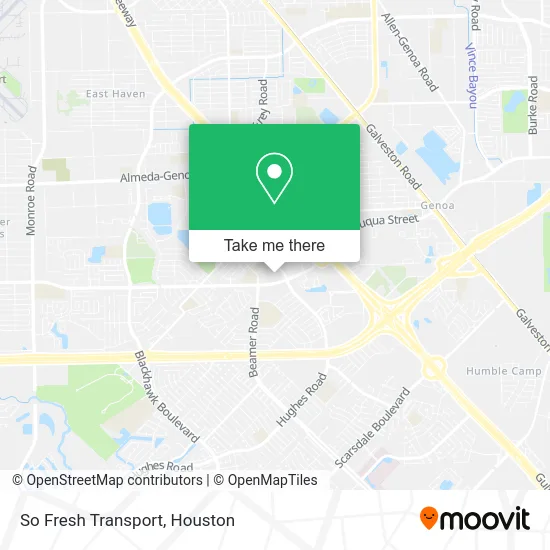 So Fresh Transport map