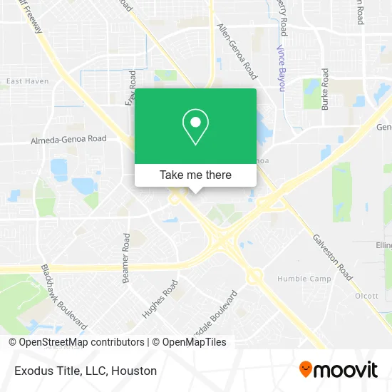 Exodus Title, LLC map