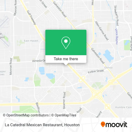 La Catedral Mexican Restaurant map