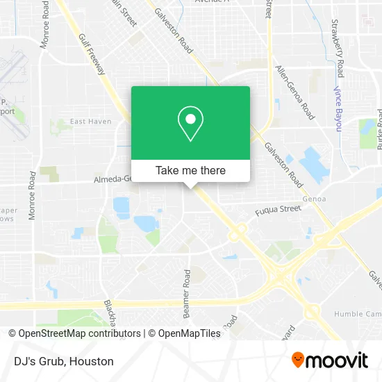 DJ's Grub map