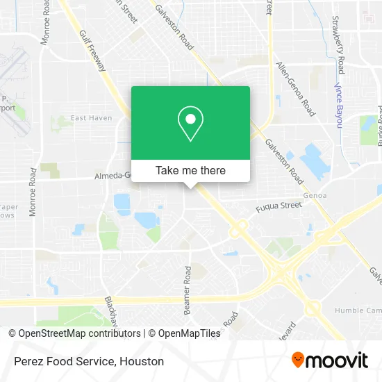 Perez Food Service map