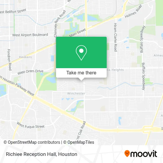 Richiee Reception Hall map