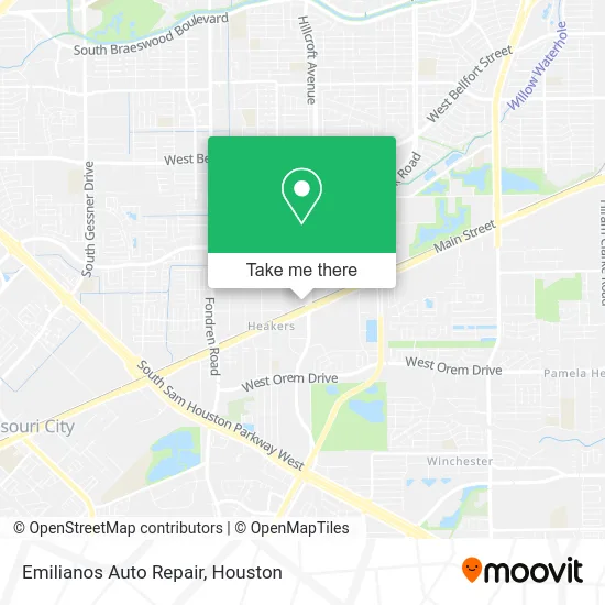 Emilianos Auto Repair map
