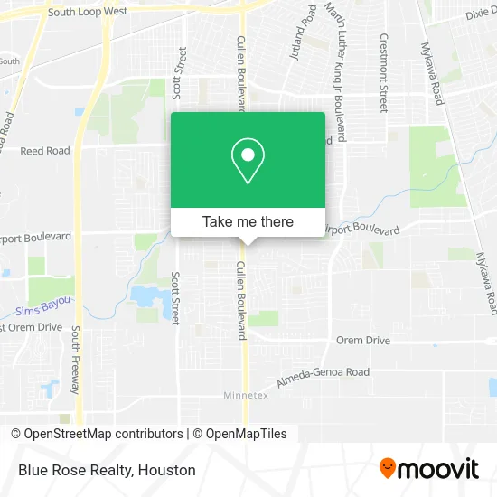 Blue Rose Realty map