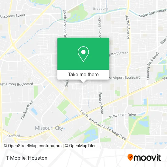 T-Mobile map